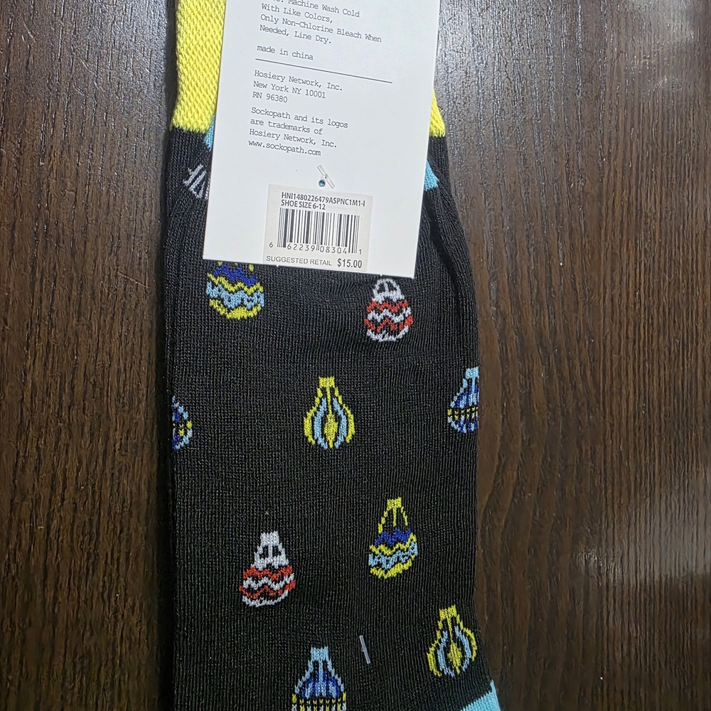 Colorful Patterned Socks by